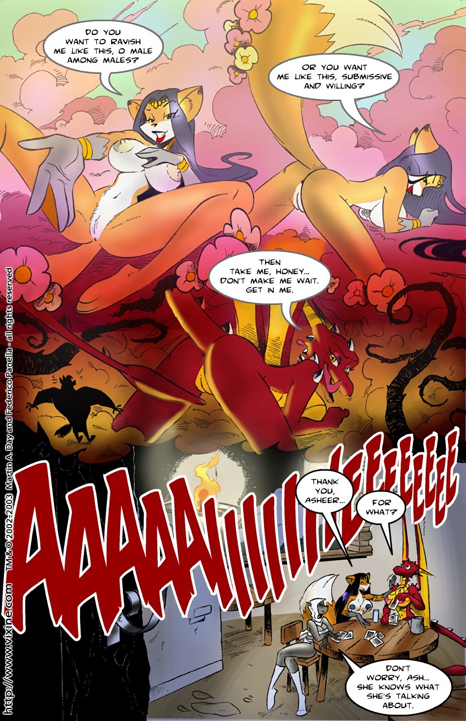 Vixine porn comic picture 75