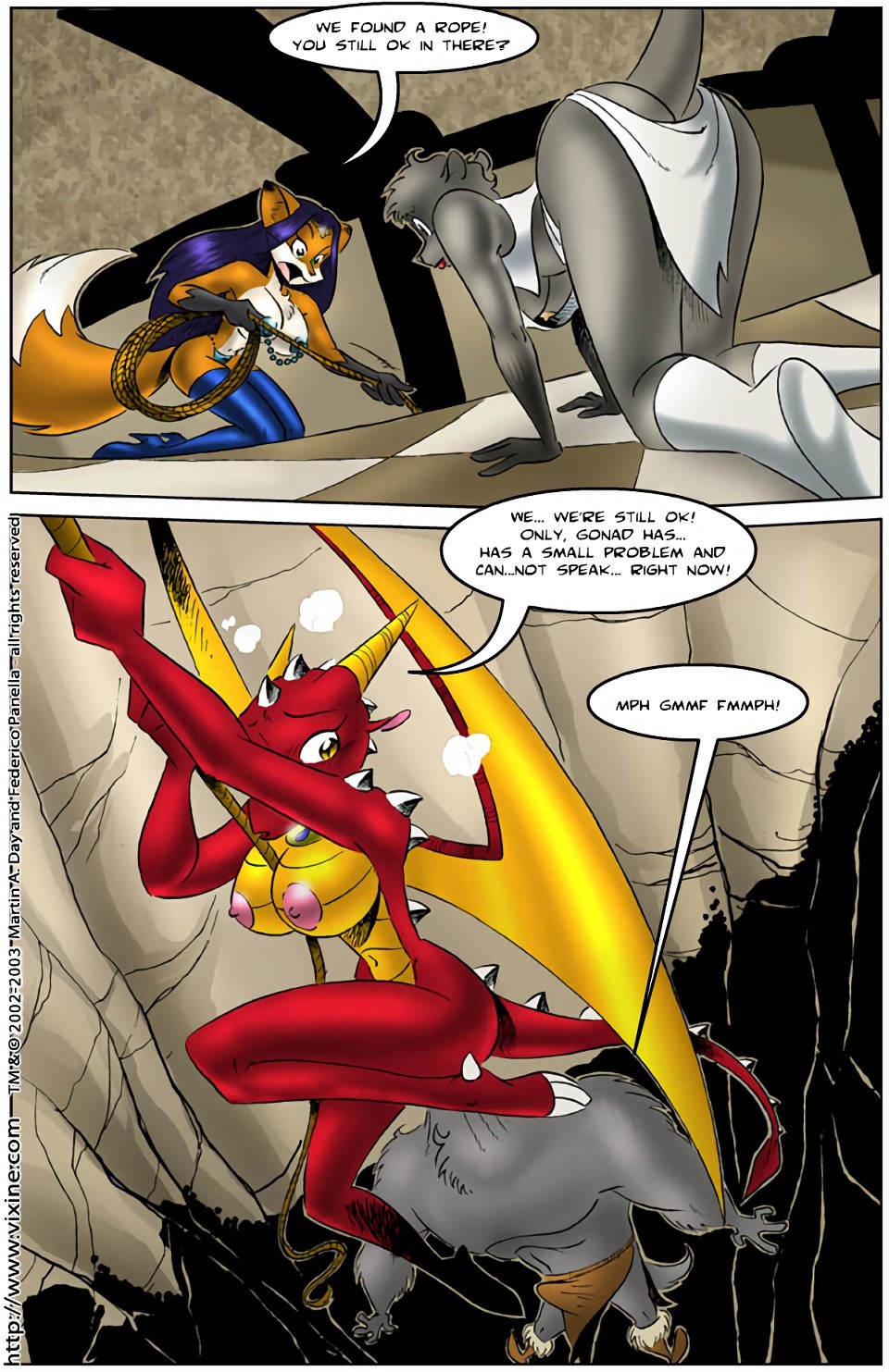 Vixine porn comic picture 88