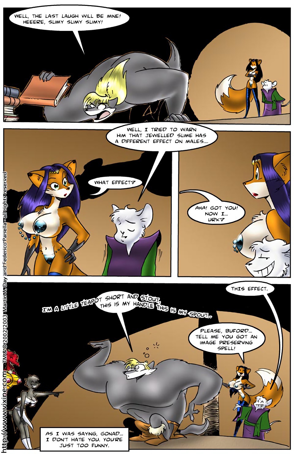 Vixine porn comic picture 97