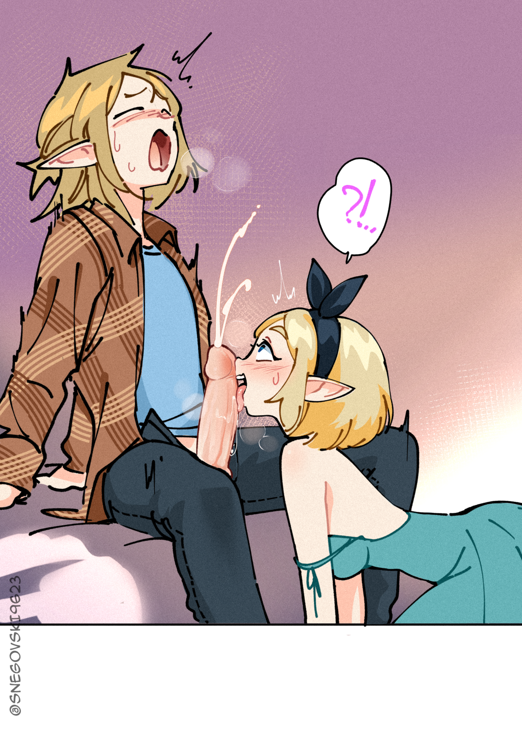 Zelda's Triforce porn comic picture 15
