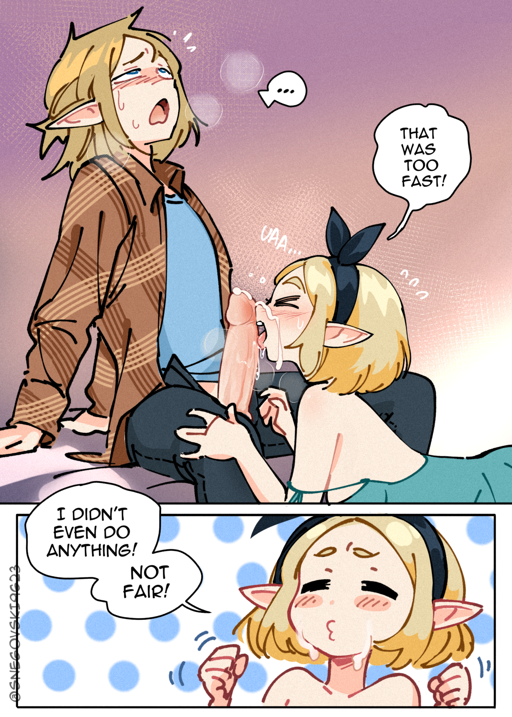 Zelda's Triforce porn comic picture 16