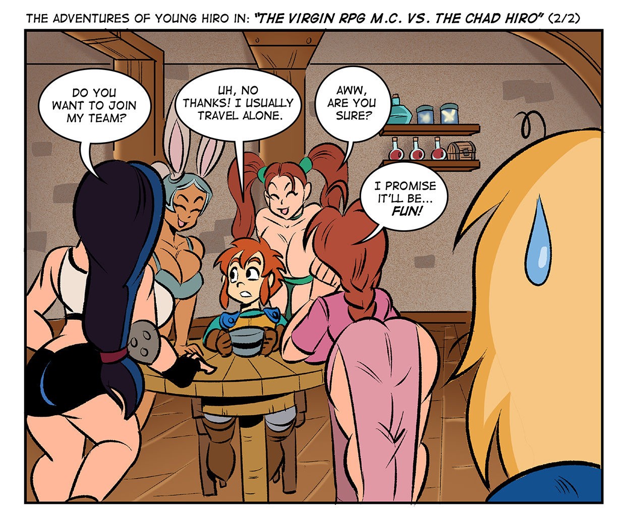 Adventures of Young Hiro porn comic picture 12