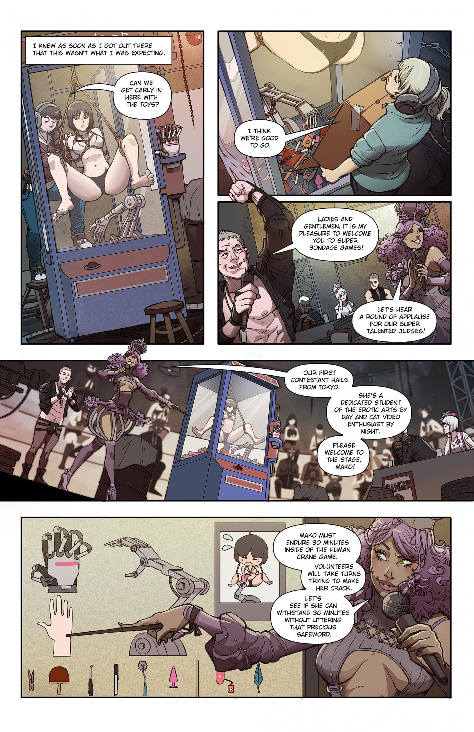 Bondage Games 3 porn comic picture 4