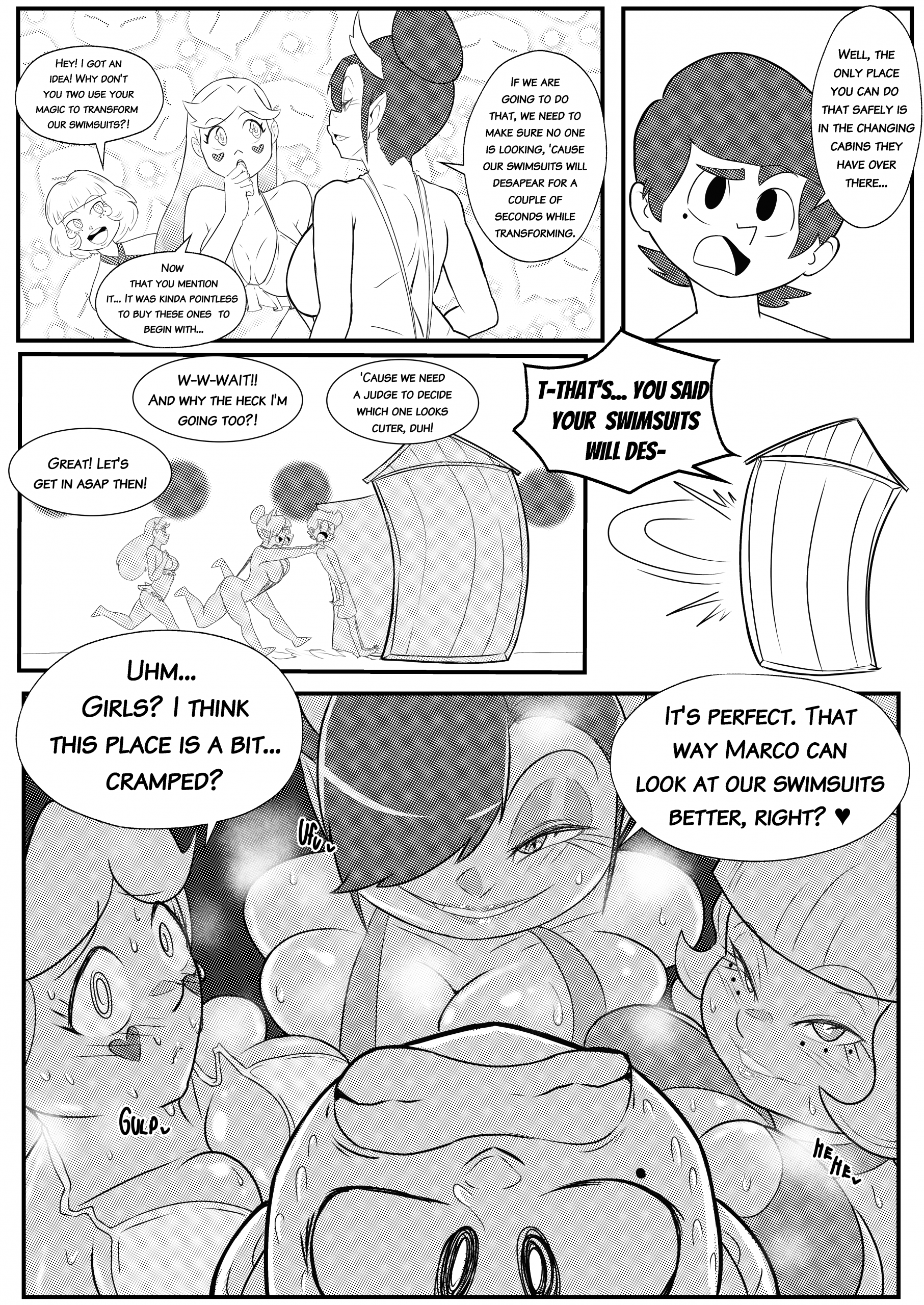 Cheat Beach porn comic picture 7