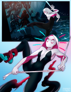 Contract with Spider-Gwen porn comic picture 1
