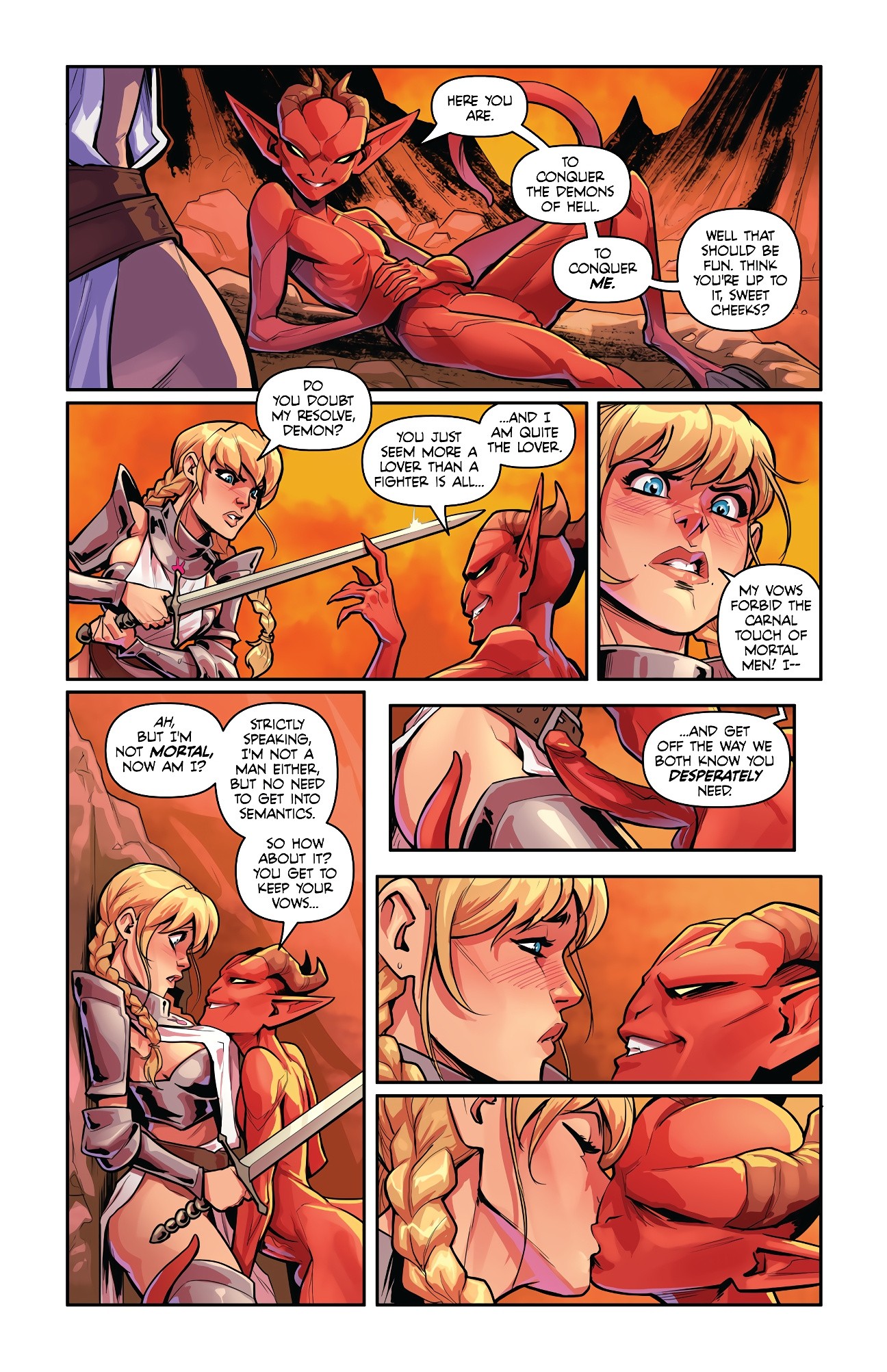 Demon Layer porn comic picture 7