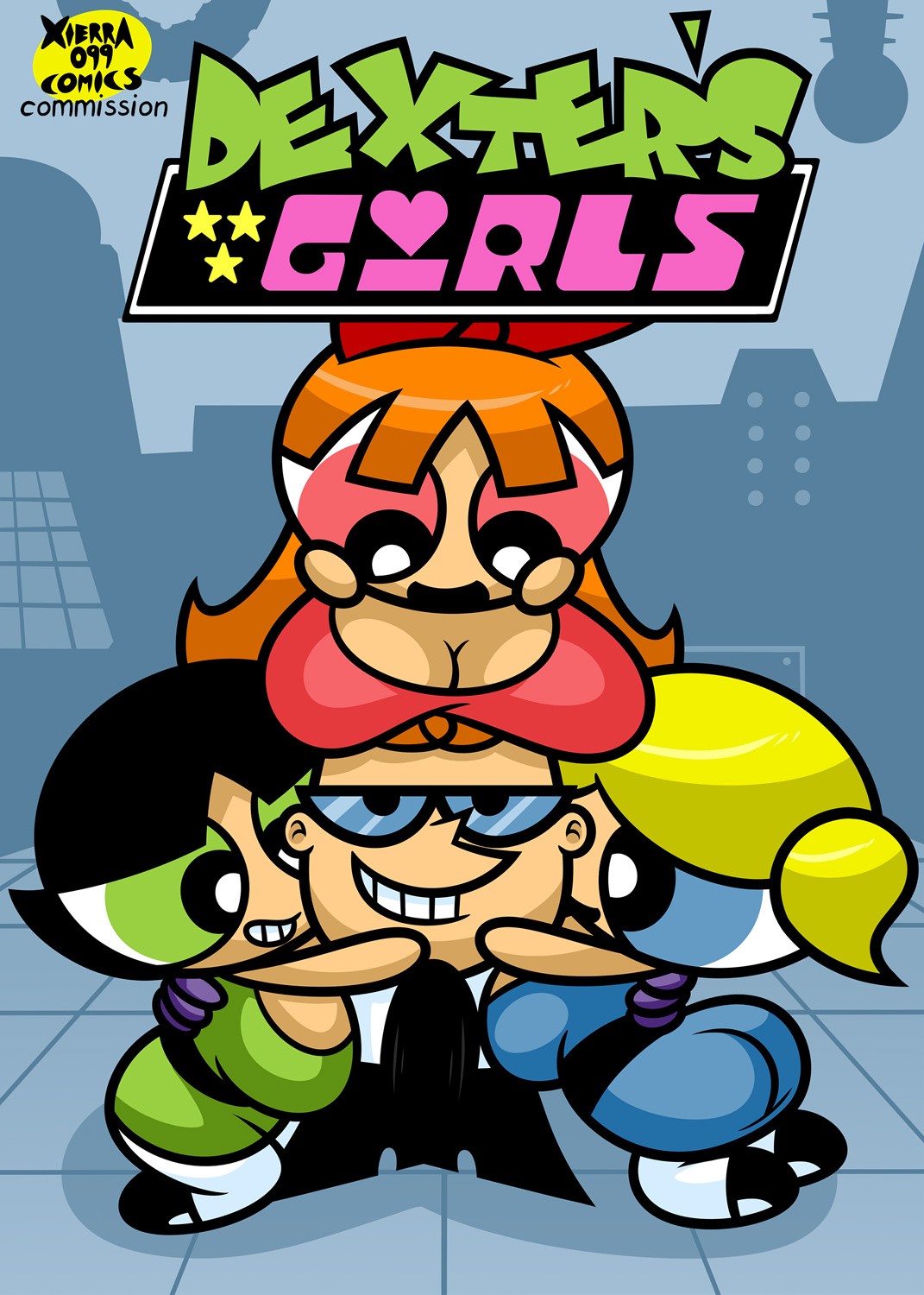 Dexter's Girls porn comic picture 1