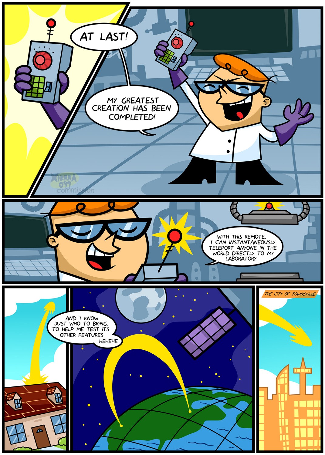 Dexter's Girls porn comic picture 2