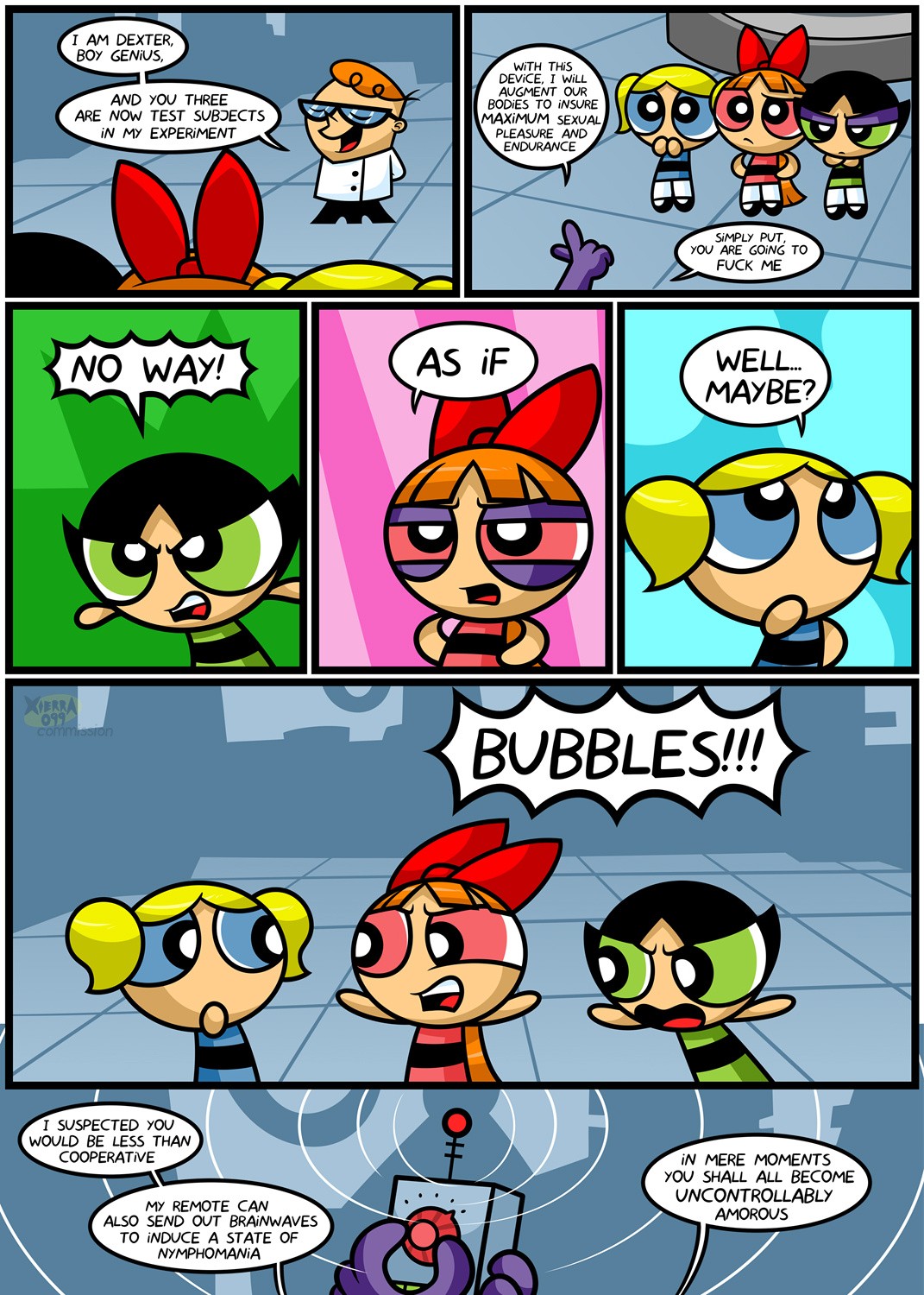 Dexter's Girls porn comic picture 4
