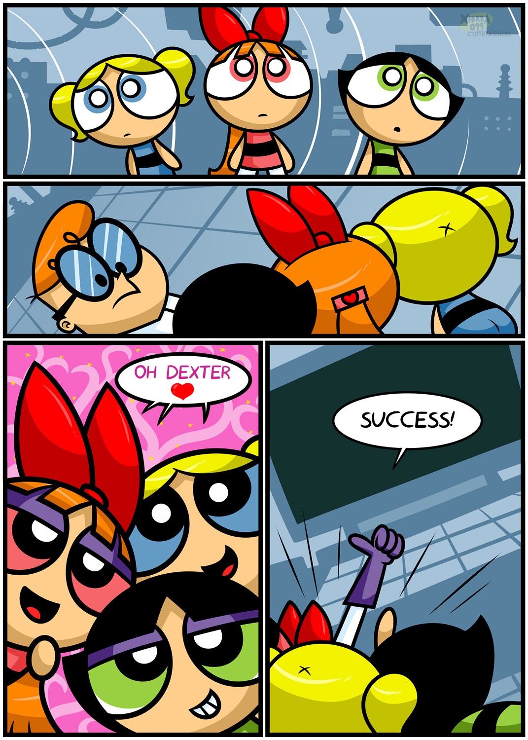 Dexter's Girls porn comic picture 5