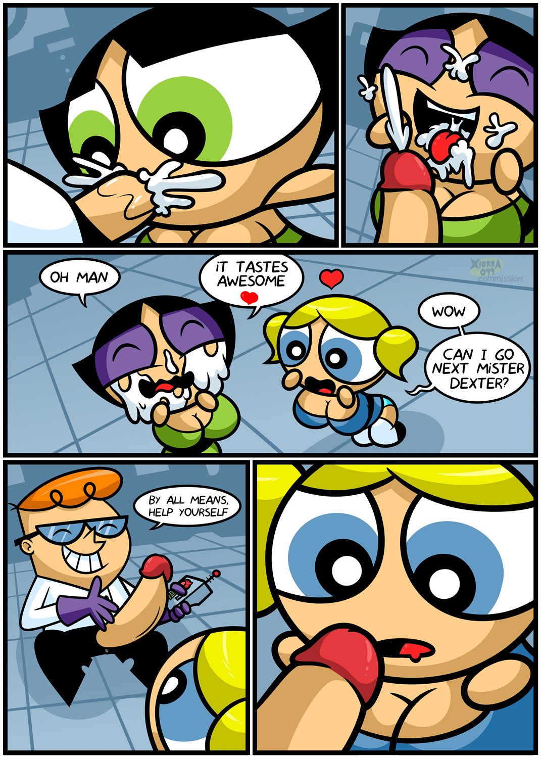 Dexter's Girls porn comic picture 9