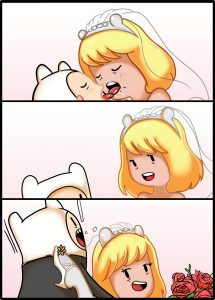 Finnerva Wedding porn comic picture 1