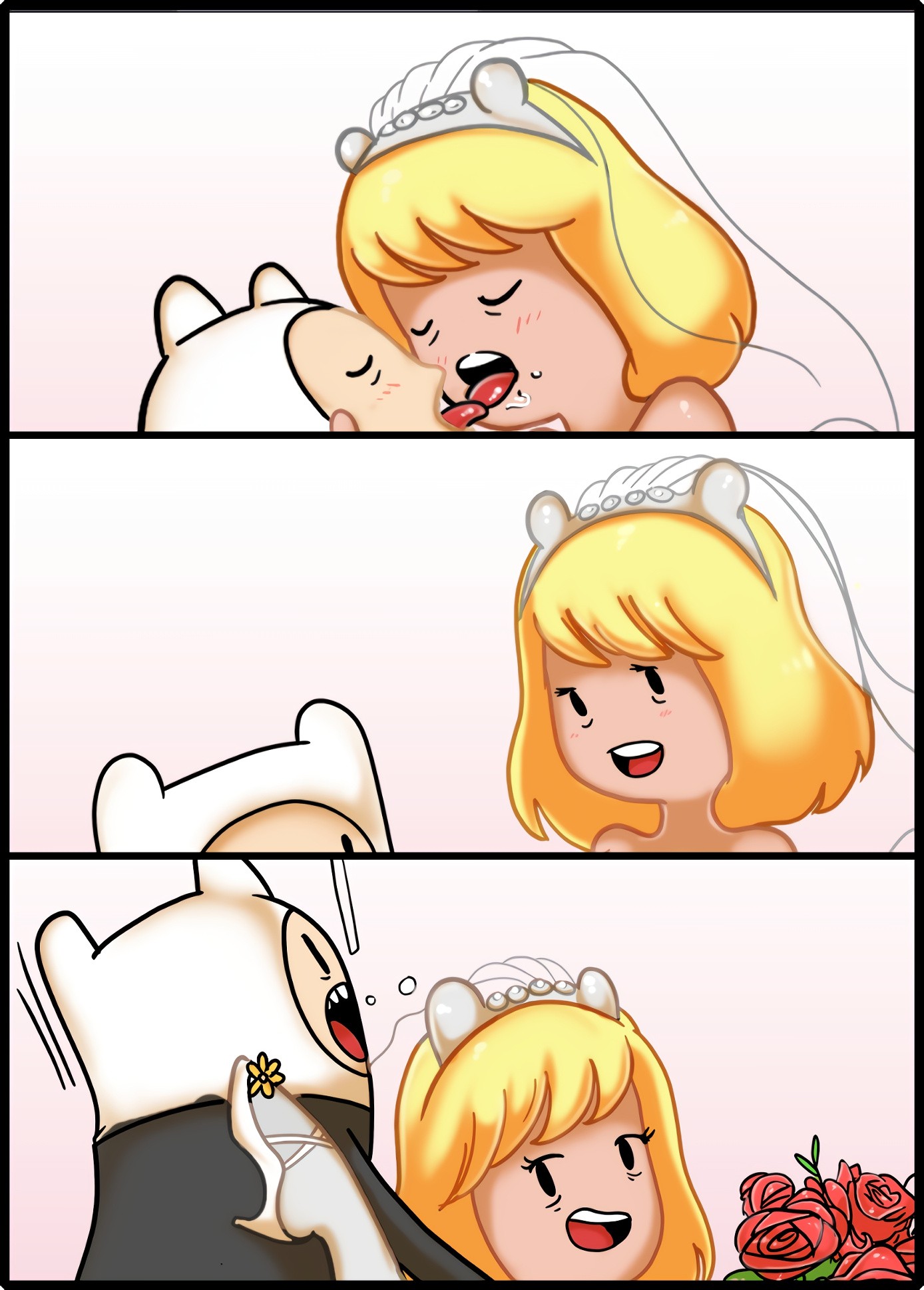 Finnerva Wedding porn comic picture 1