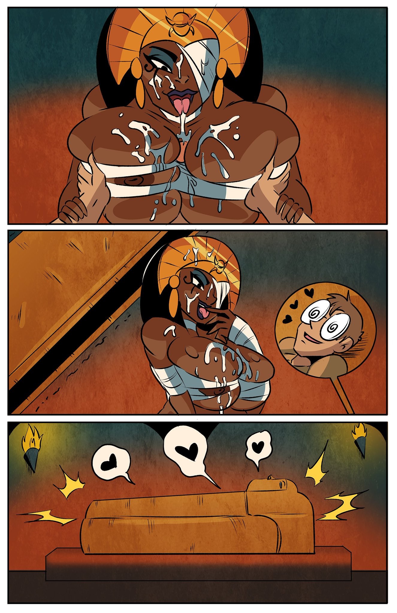 Ghoulish Wombs porn comic picture 4