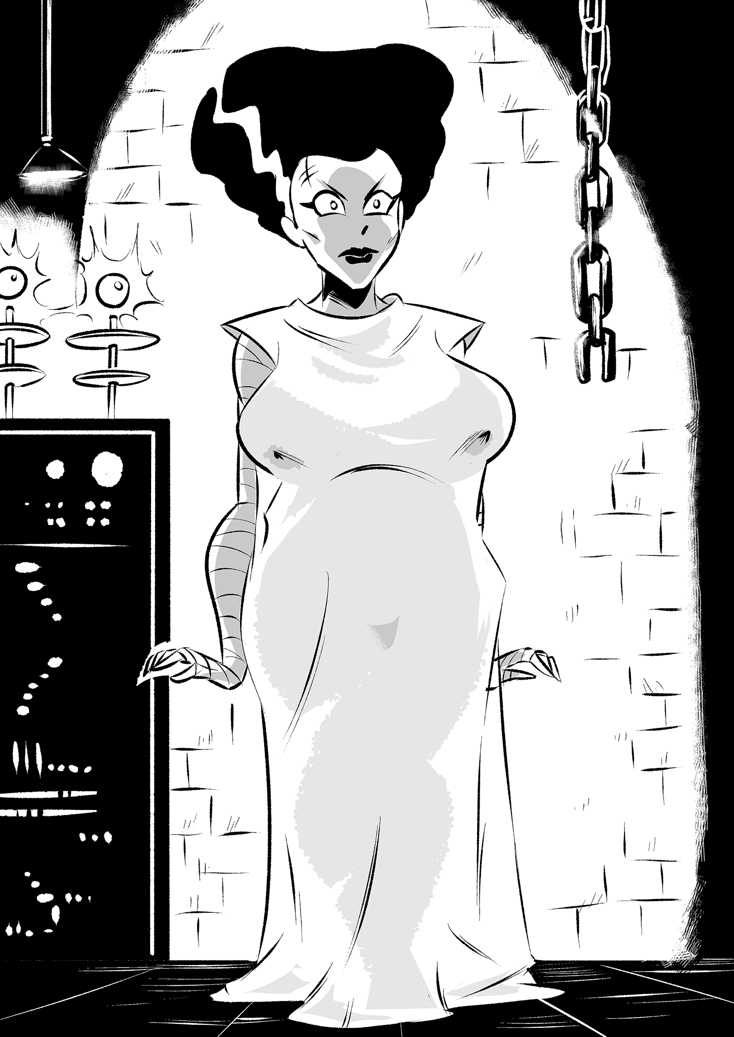 Ghoulish Wombs porn comic picture 5