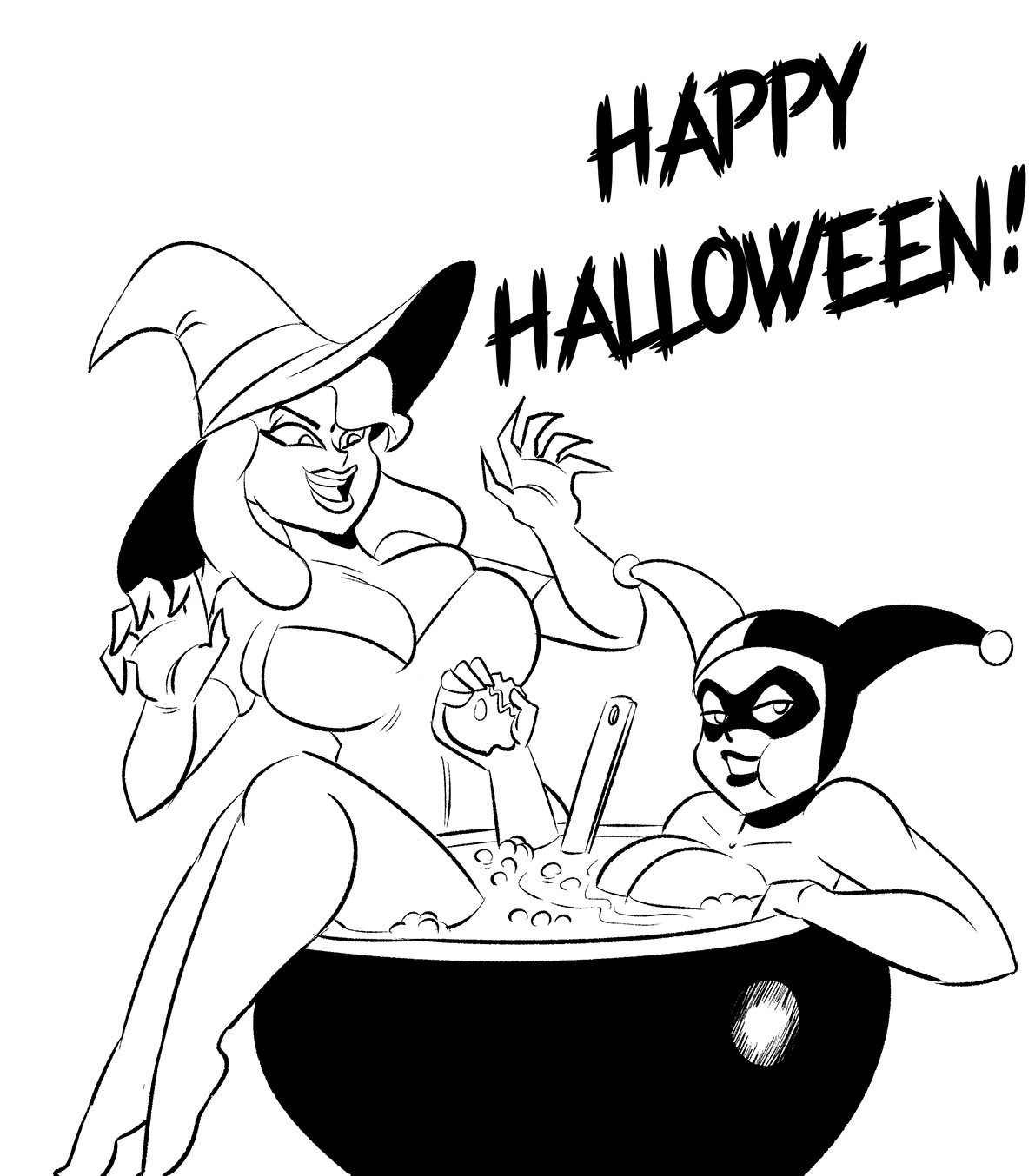 Ghoulish Wombs porn comic picture 9