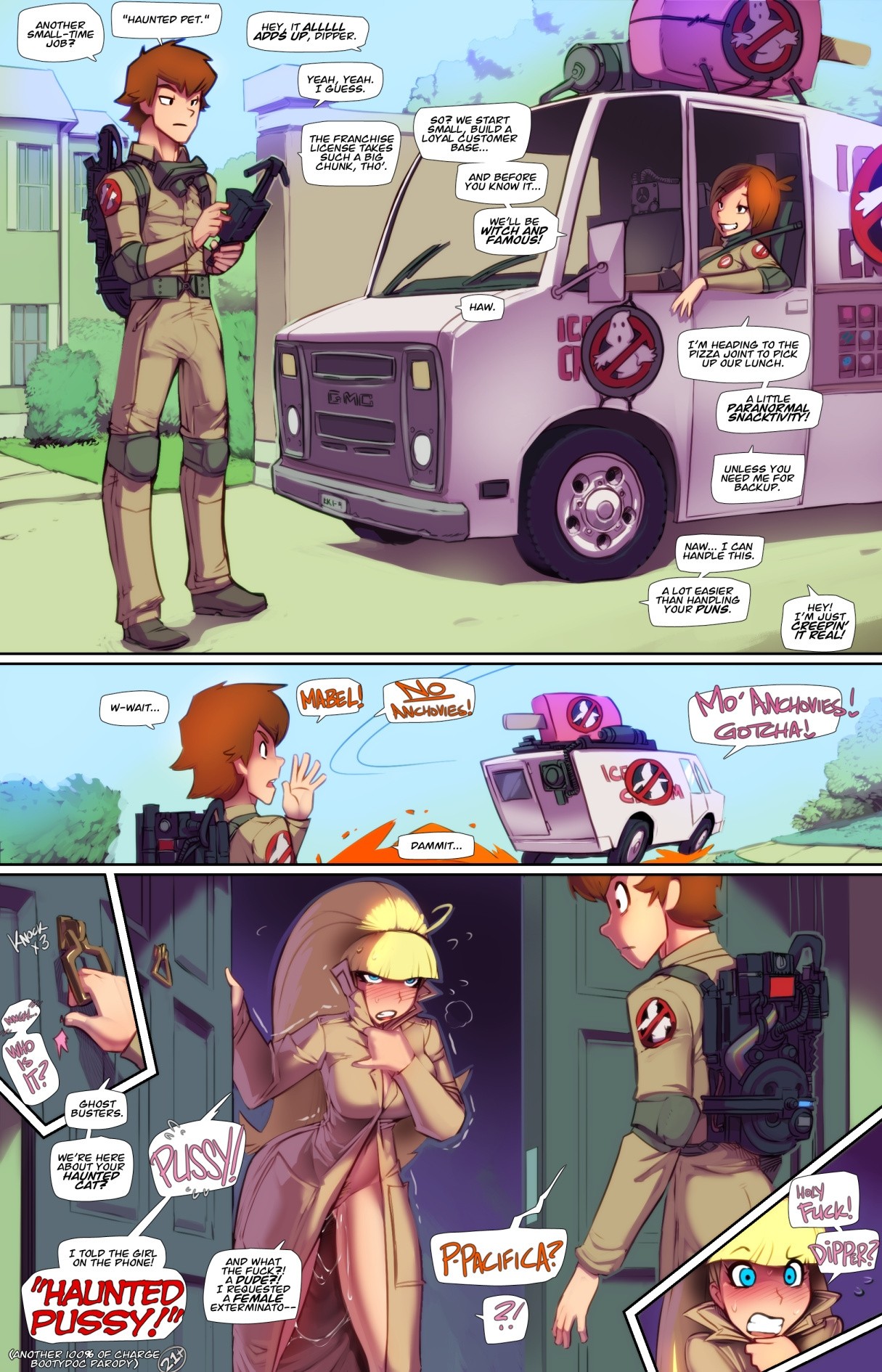 Haunted Pussy porn comic picture 1