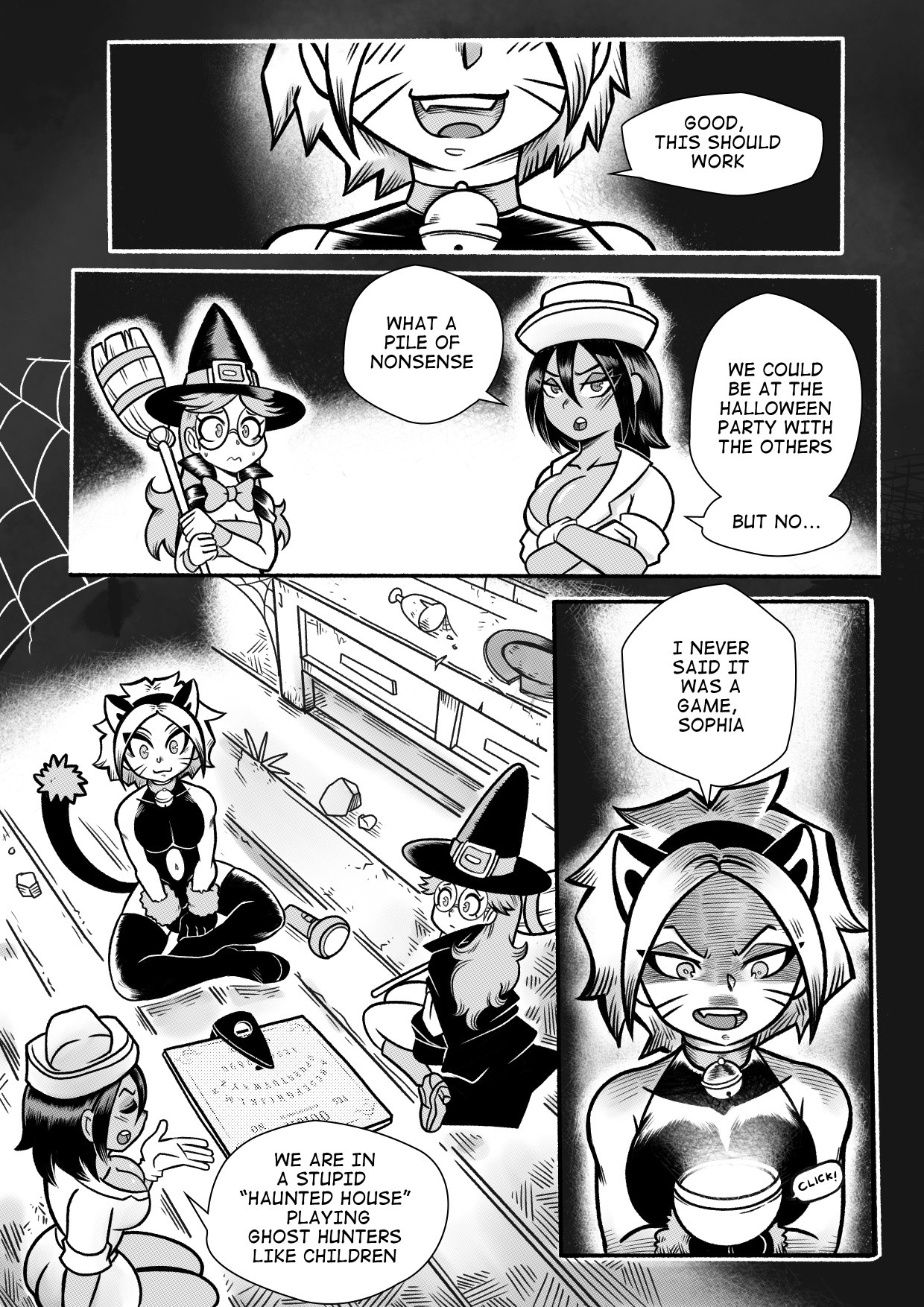 Hereafter - Halloween porn comic picture 2