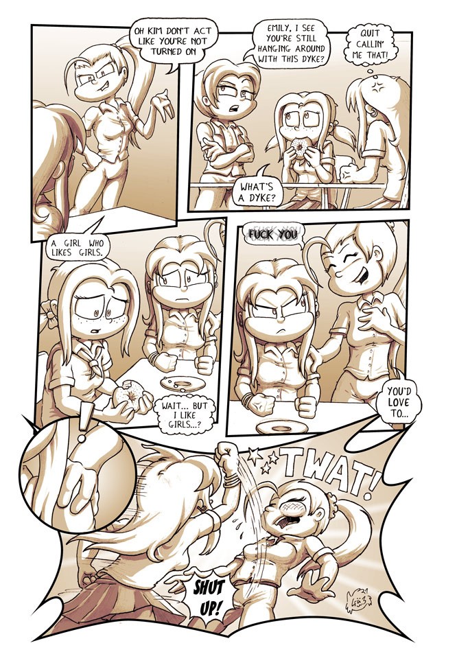Love and Life Lessons With Ketchup and Mustard porn comic picture 6