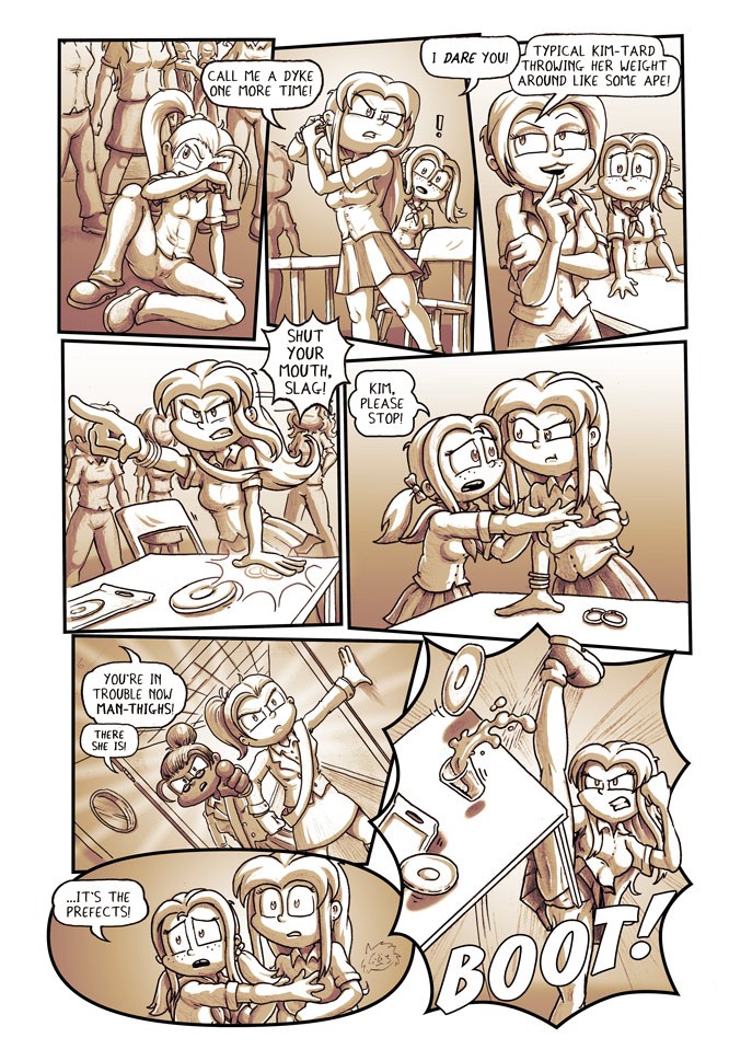 Love and Life Lessons With Ketchup and Mustard porn comic picture 7