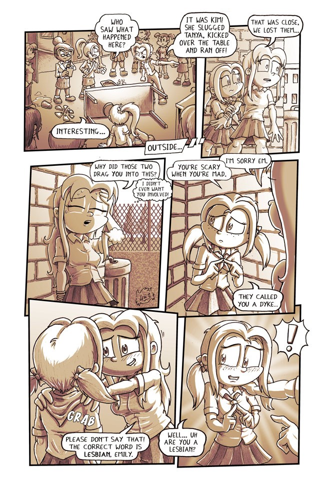 Love and Life Lessons With Ketchup and Mustard porn comic picture 8