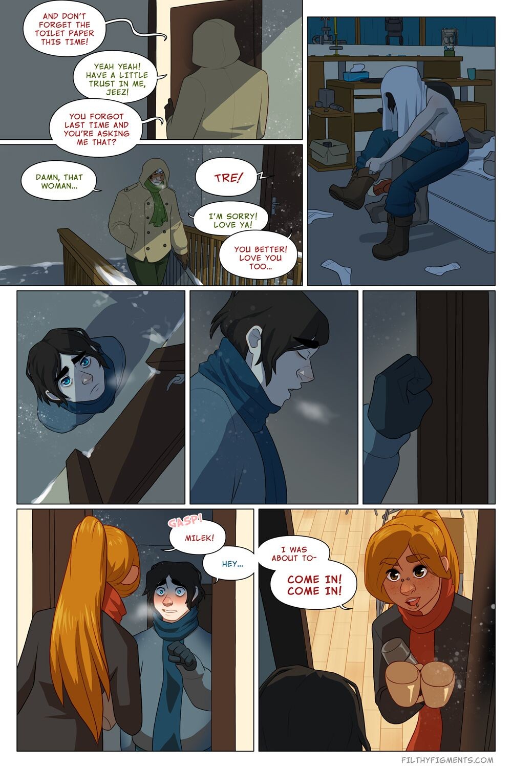 Lucky Clover porn comic picture 10