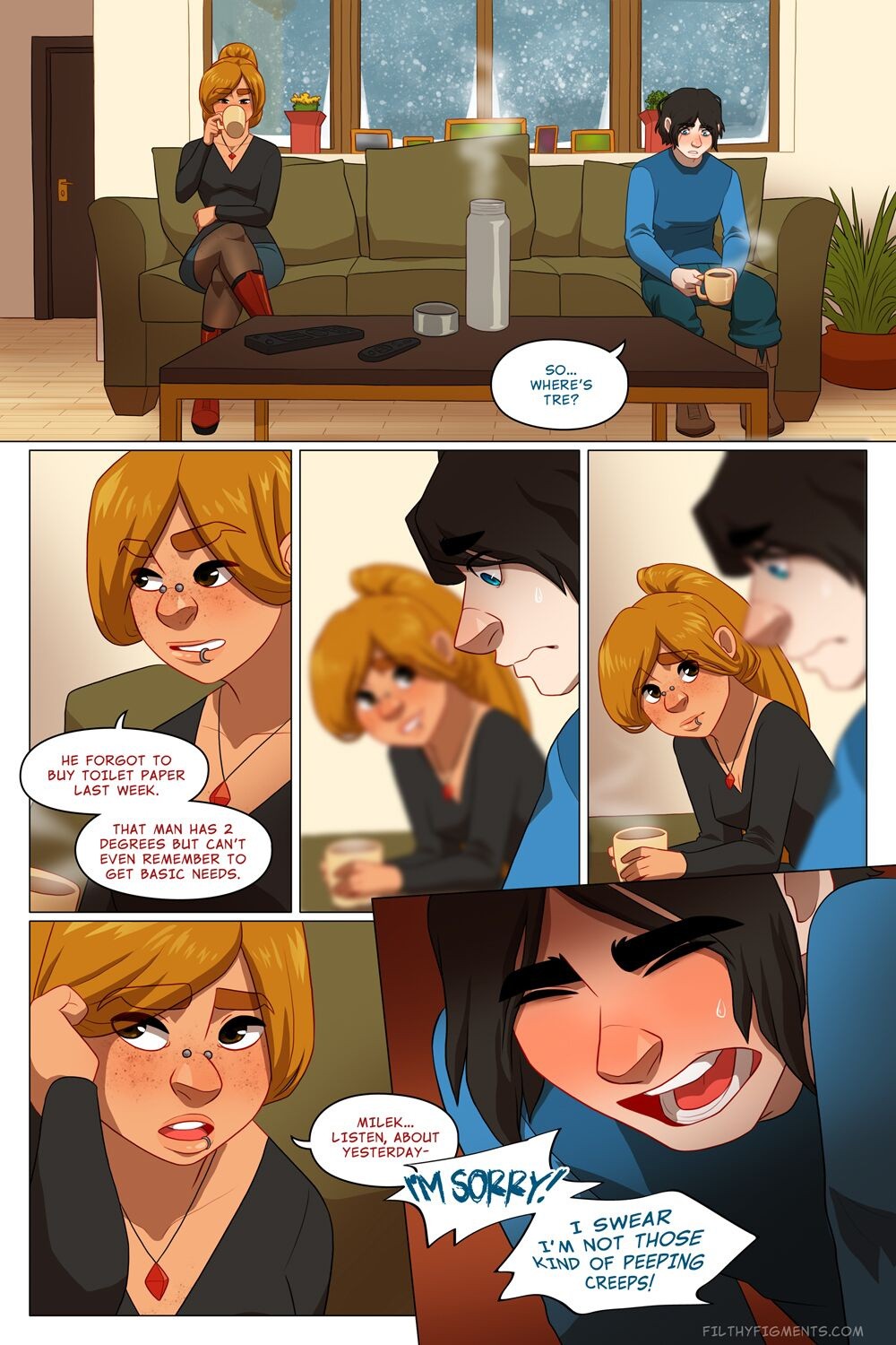 Lucky Clover porn comic picture 11