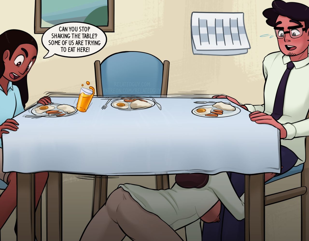 Mr & Ms Maheswaran porn comic picture 17