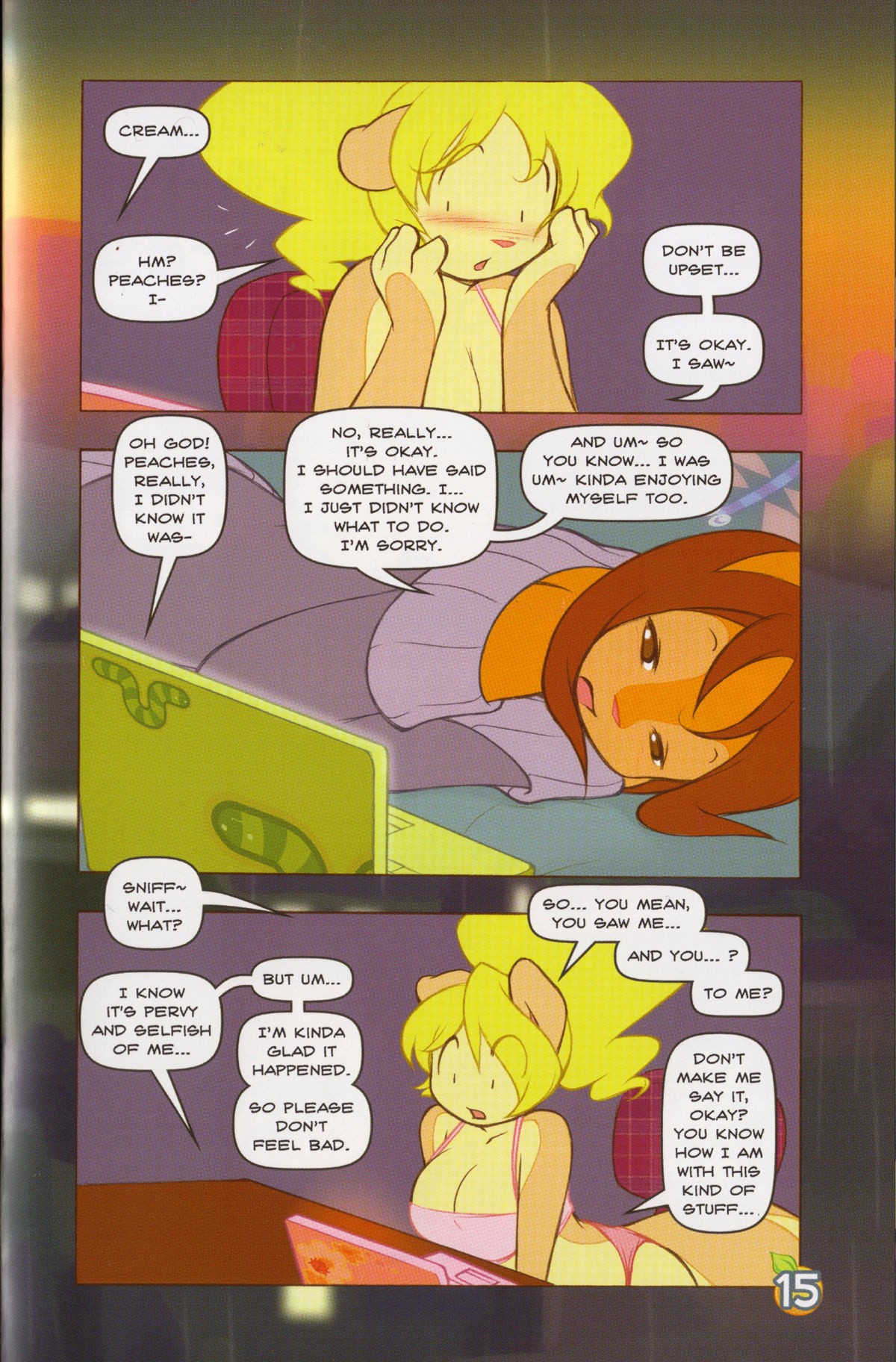 Peaches and Cream - Pillow Talk porn comic picture 17