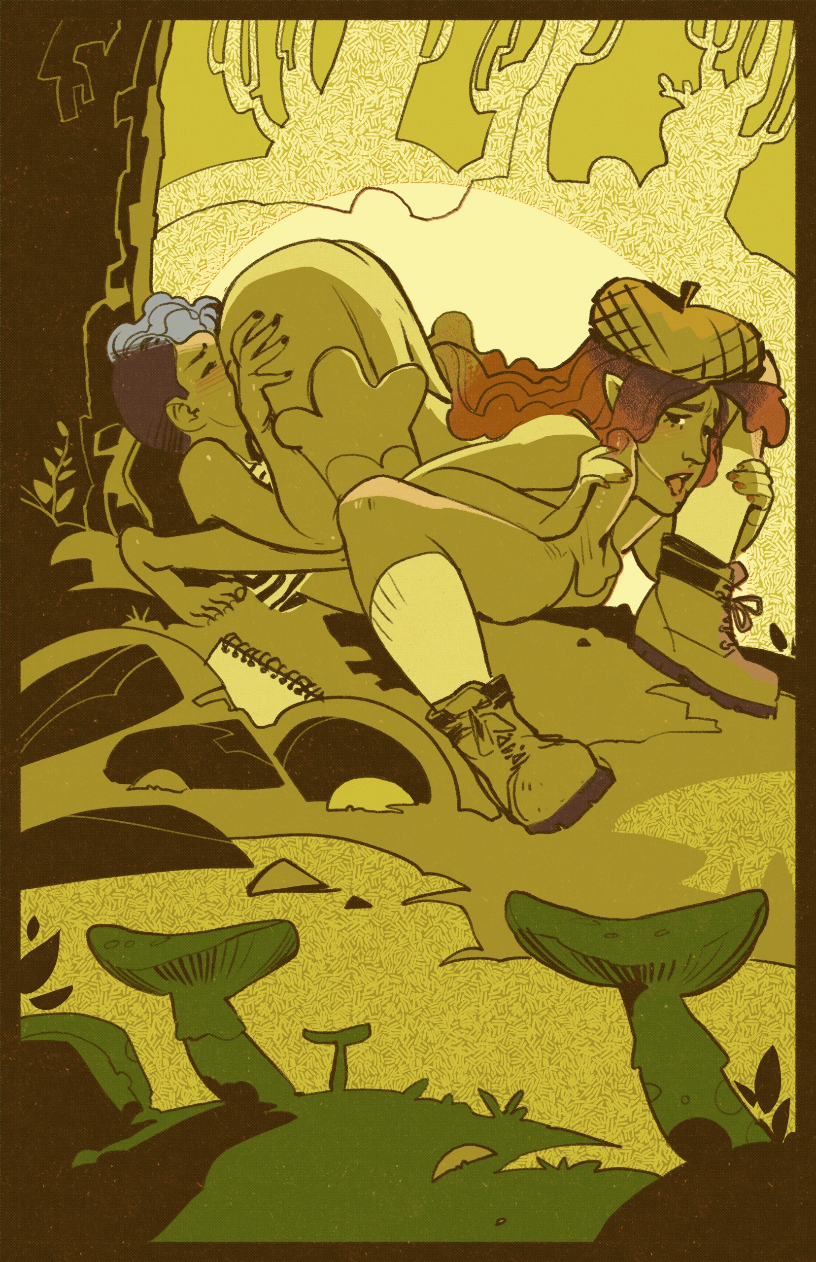 Poppy and Oak porn comic picture 12