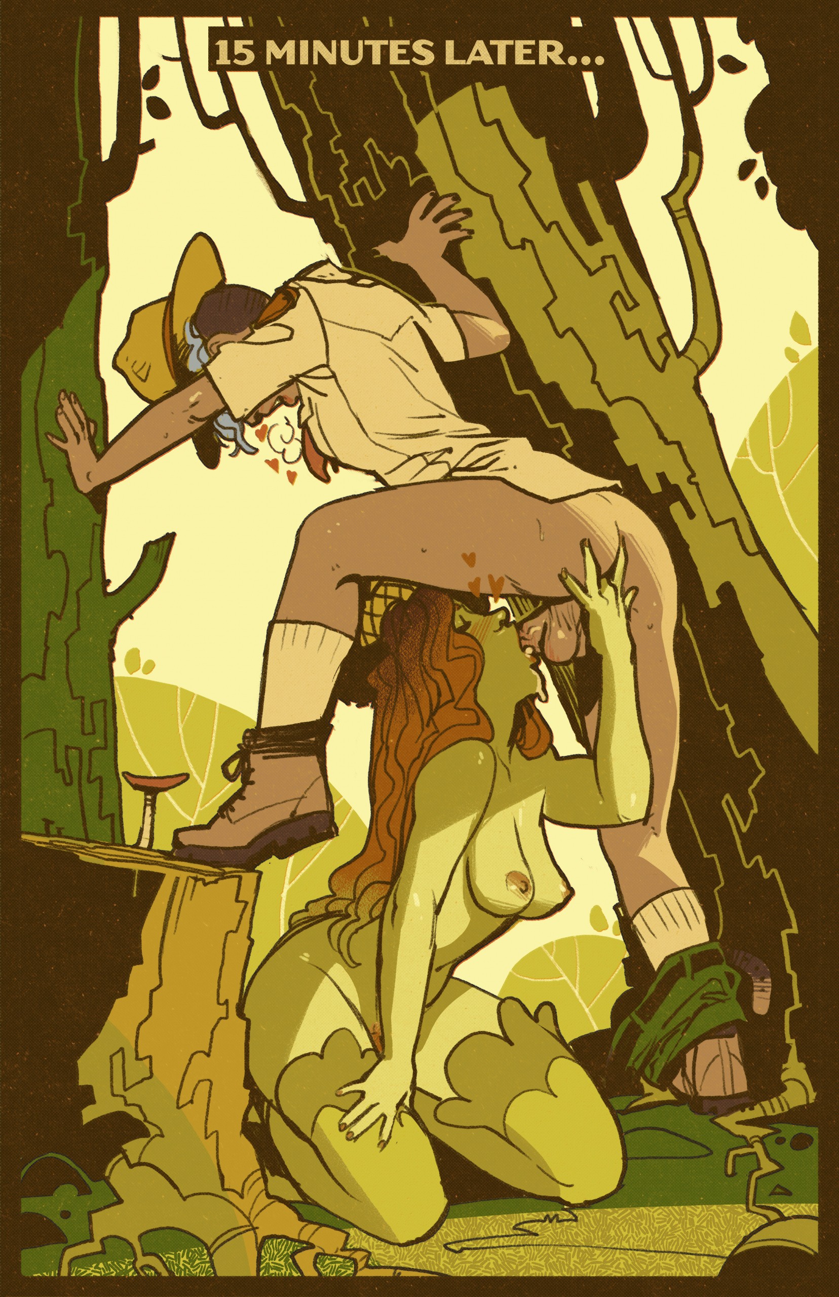 Poppy and Oak porn comic picture 19
