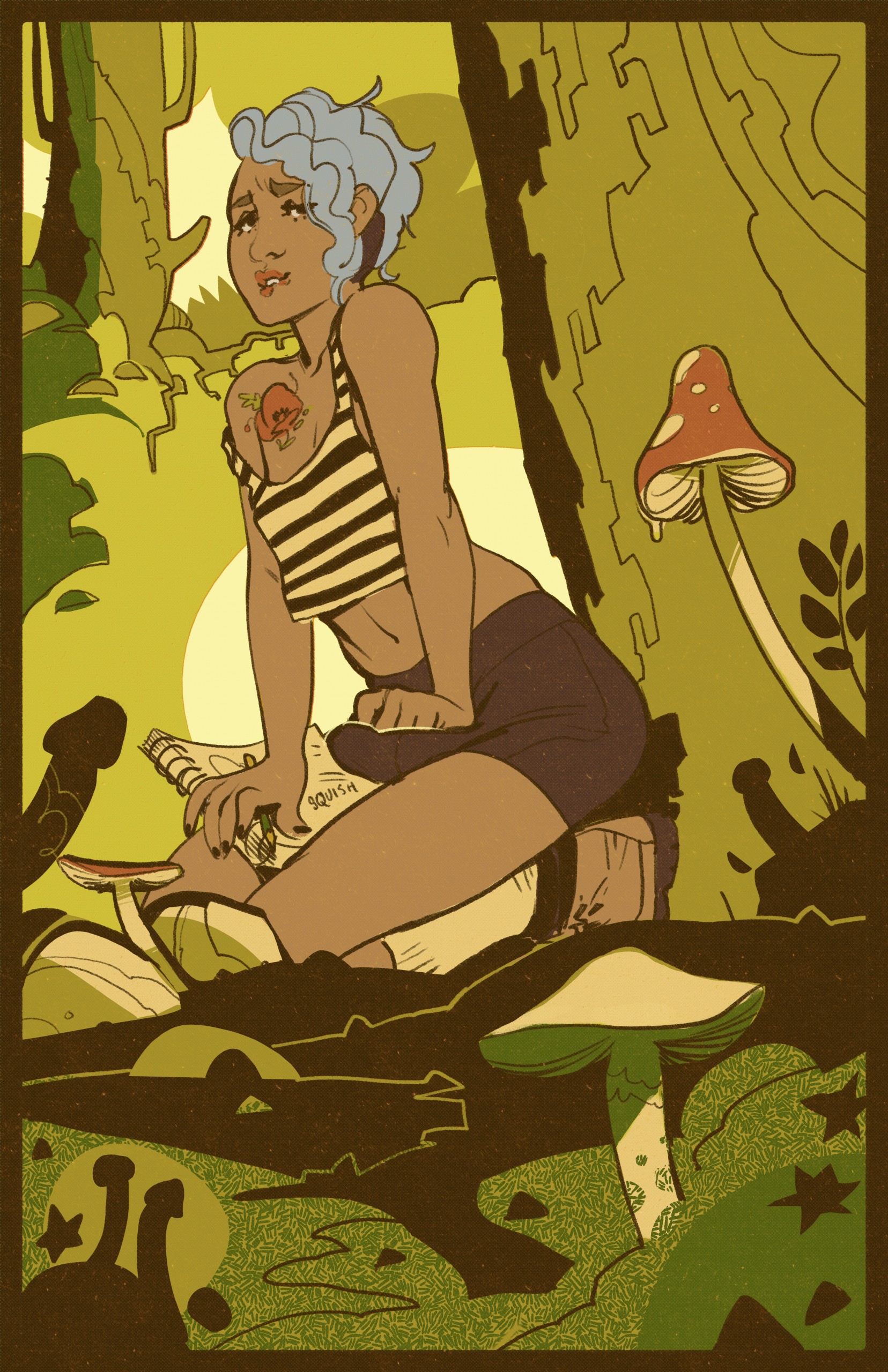 Poppy and Oak porn comic picture 4