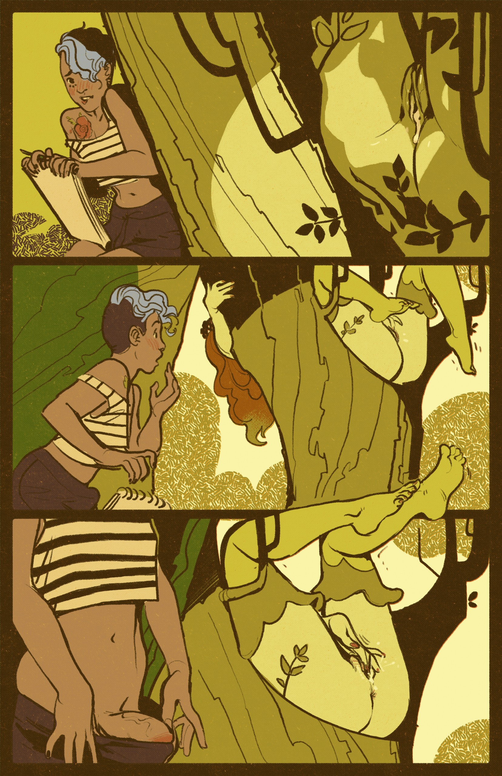 Poppy and Oak porn comic picture 5
