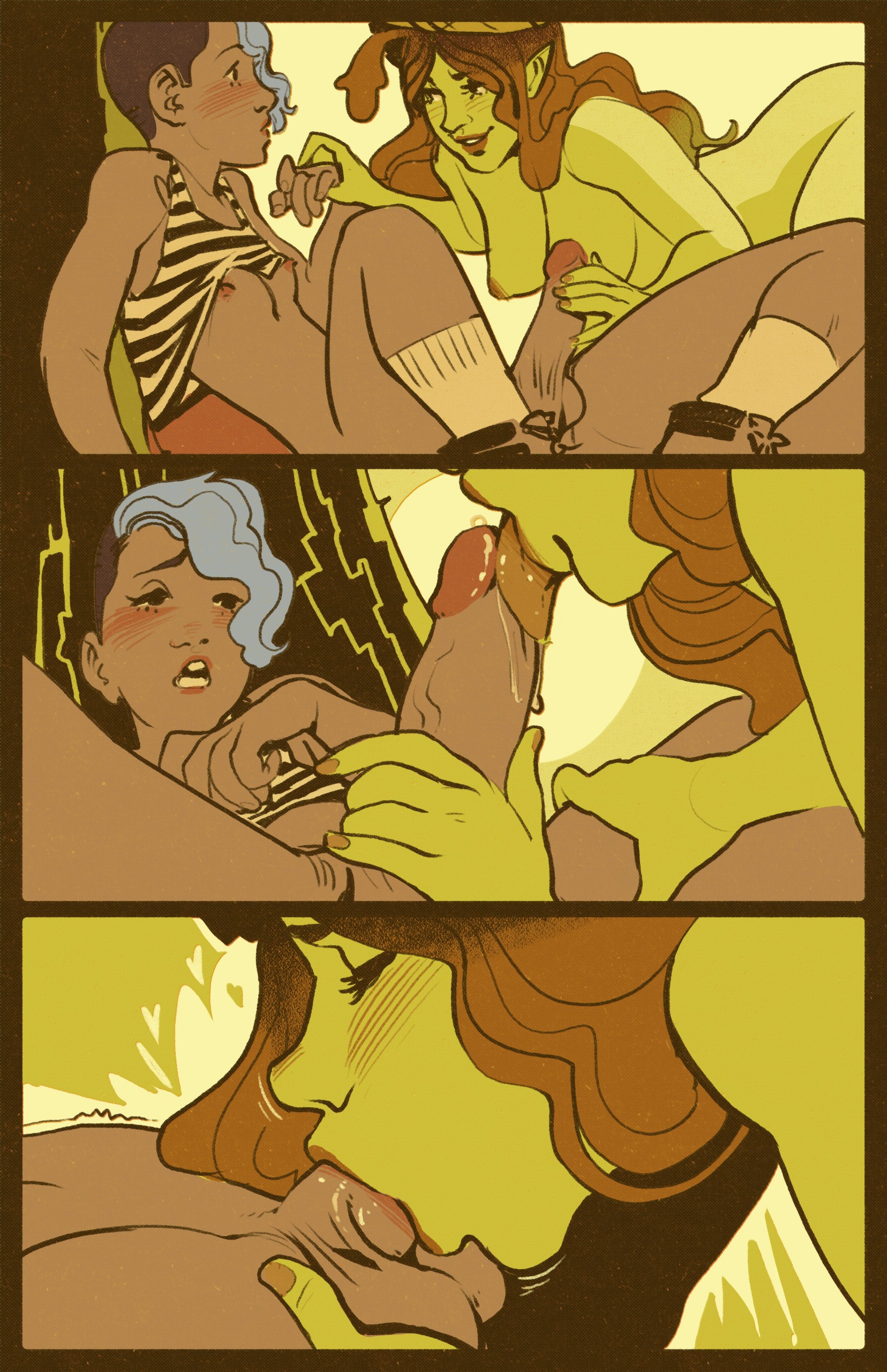 Poppy and Oak porn comic picture 9