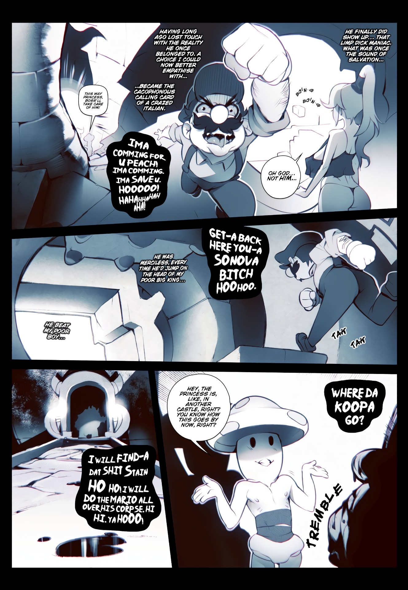 Princess Bitch porn comic picture 6