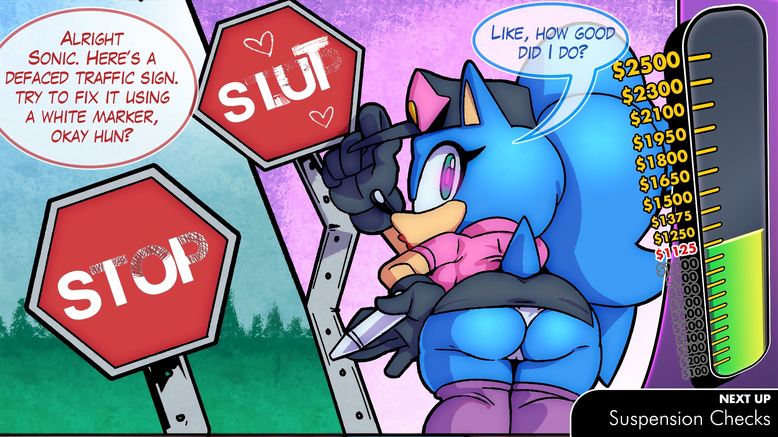 Sonic the Cumhole Cop porn comic picture 15