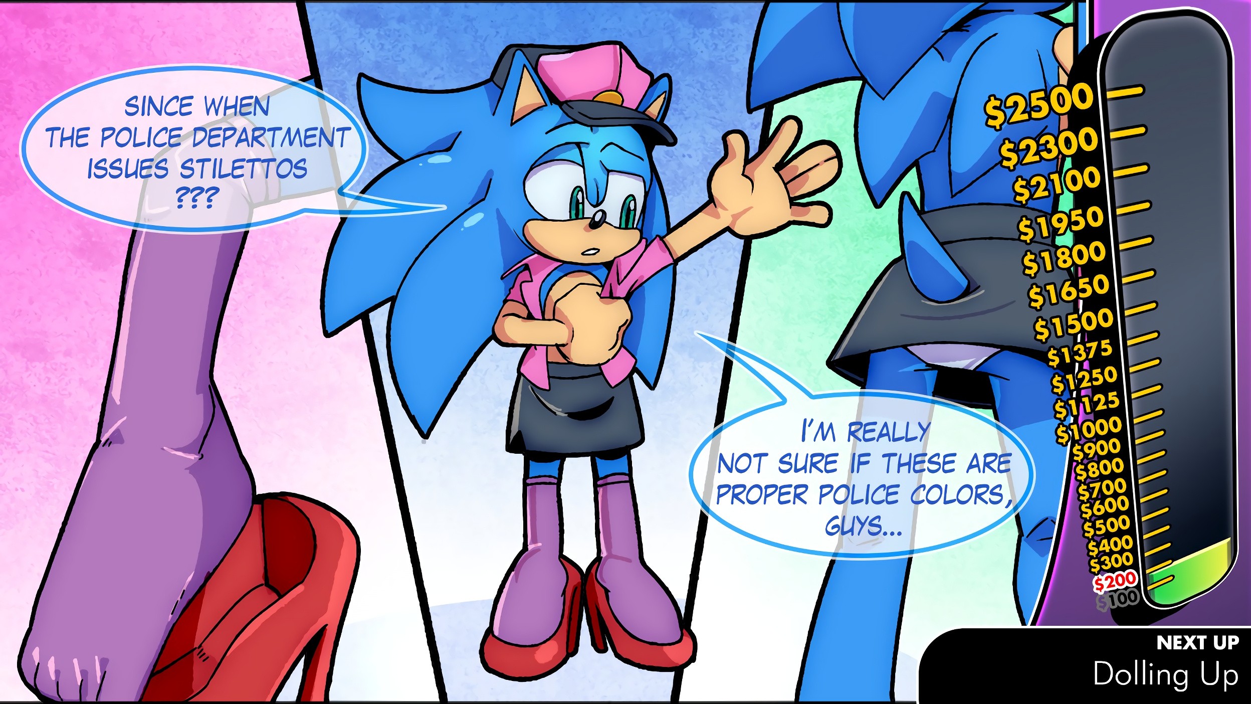 Sonic the Cumhole Cop porn comic picture 3