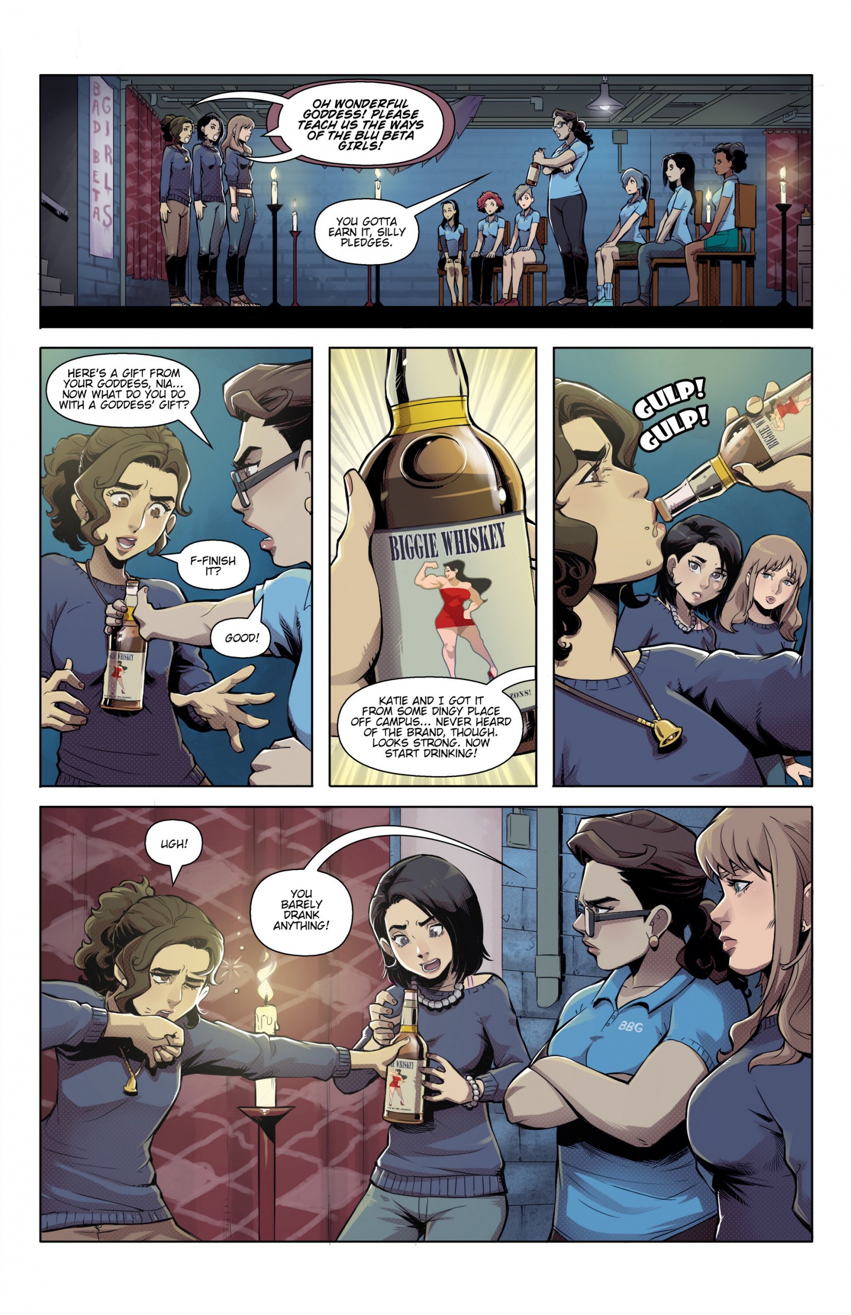 Sorority Problems porn comic picture 3