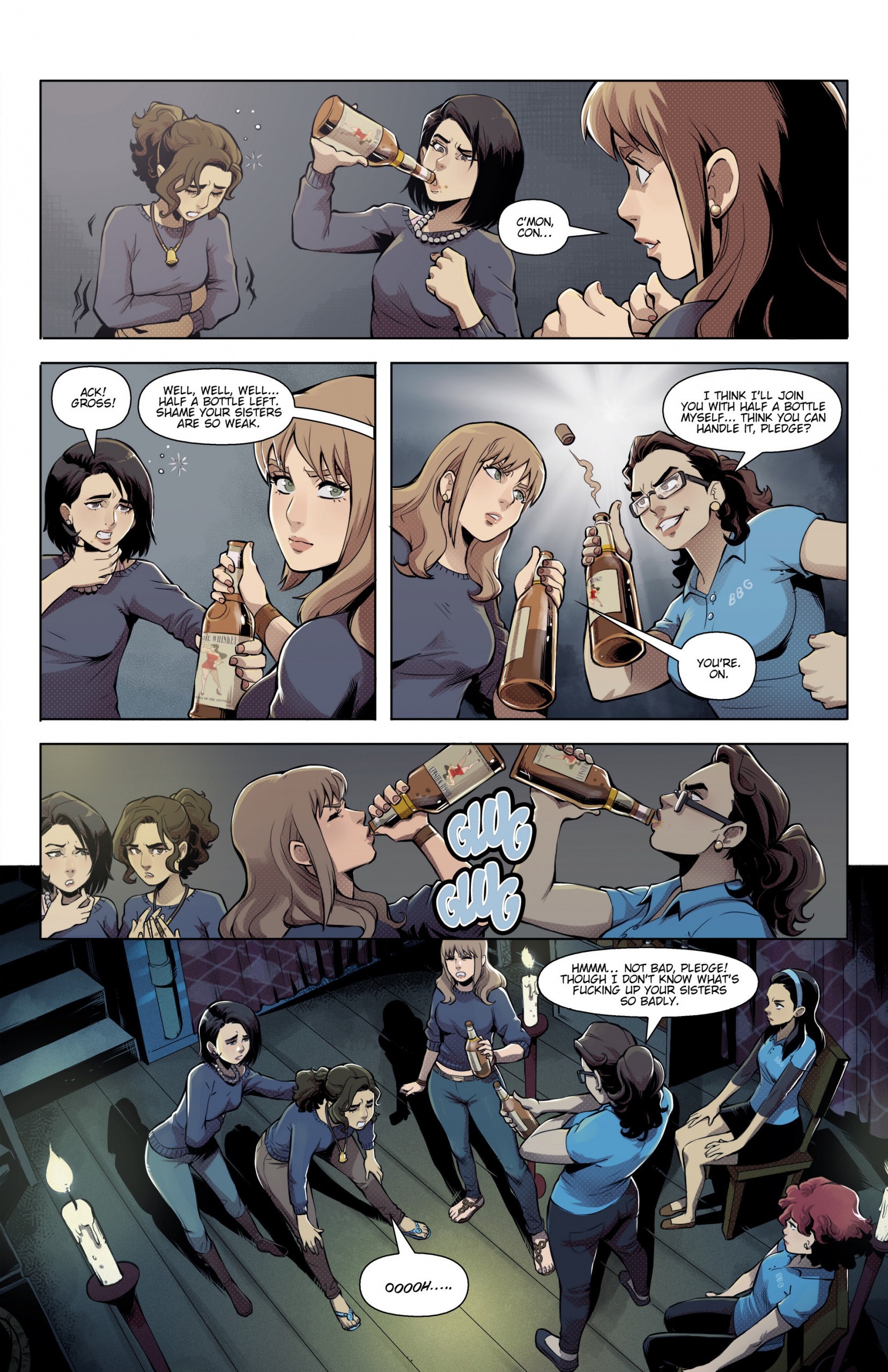 Sorority Problems porn comic picture 4