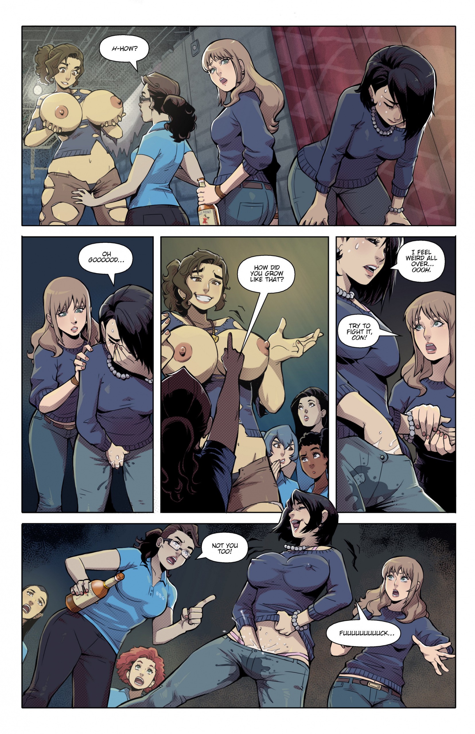 Sorority Problems porn comic picture 7