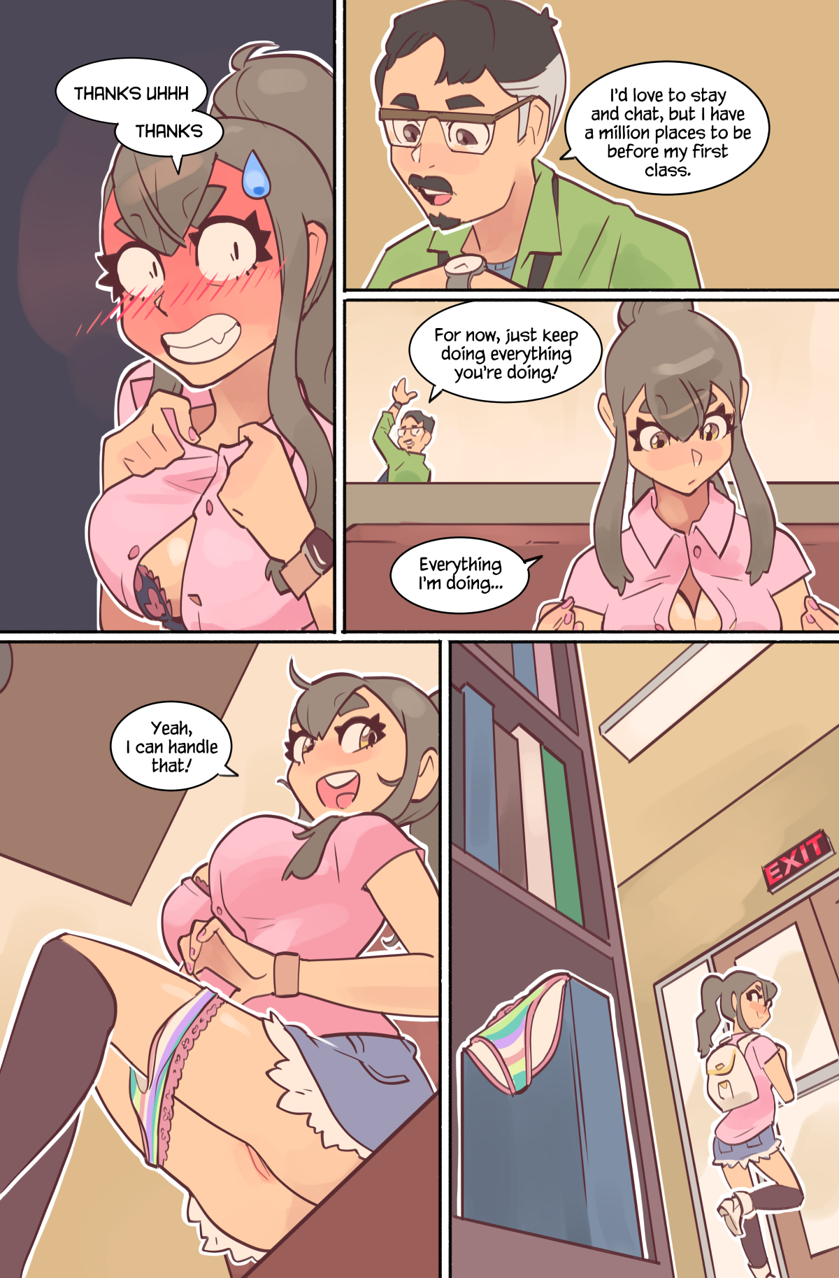 Study Break 2 porn comic picture 5