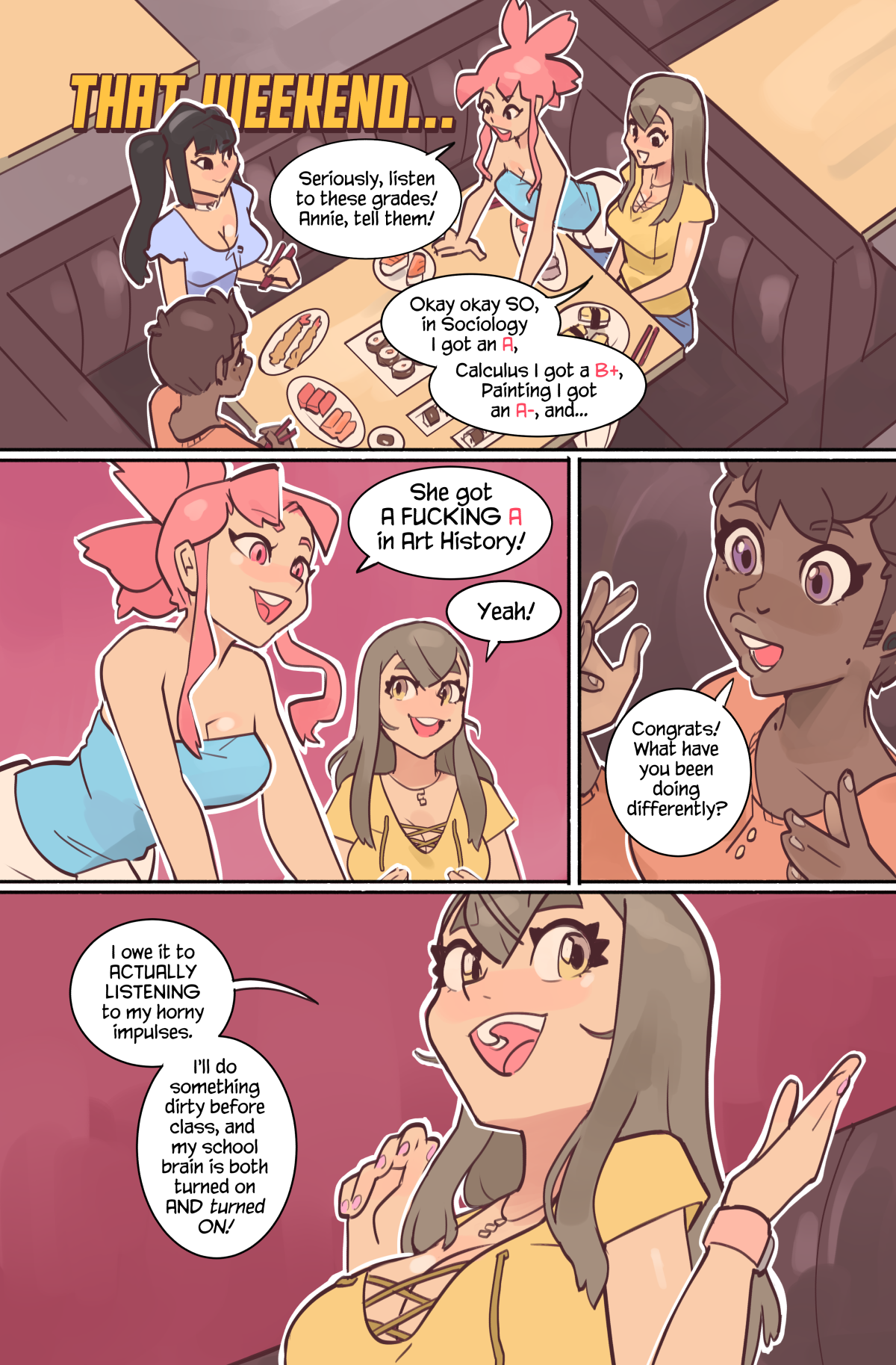 Study Break 2 porn comic picture 8