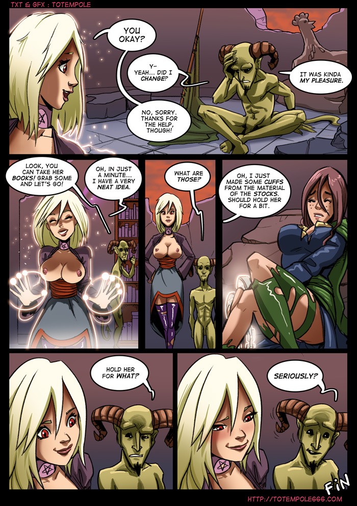 The Cummoner 03: Bondage porn comic picture 22