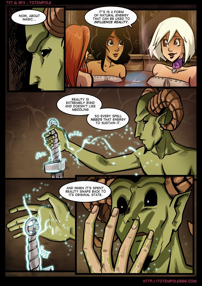 The Cummoner 13: The Apprentice porn comic picture 12