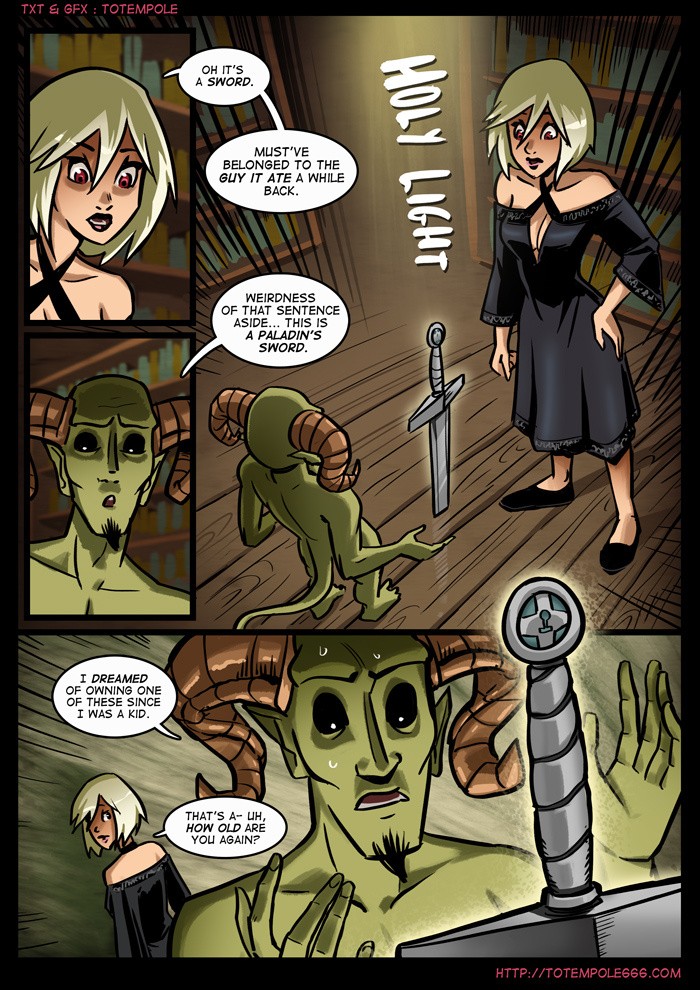 The Cummoner 13: The Apprentice porn comic picture 3
