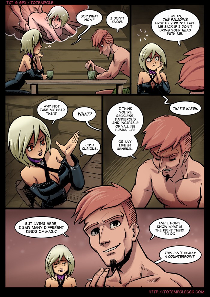 The Cummoner 13: The Apprentice porn comic picture 32