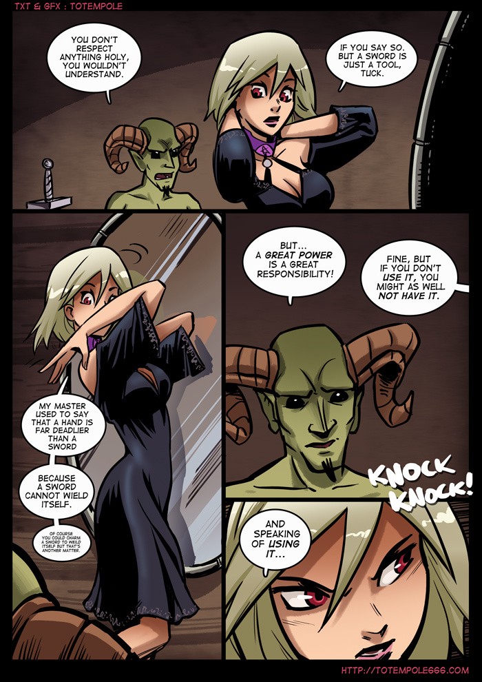 The Cummoner 13: The Apprentice porn comic picture 5