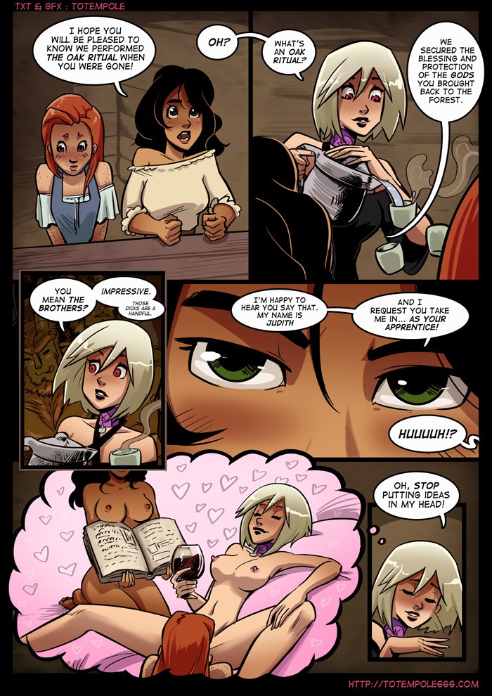 The Cummoner 13: The Apprentice porn comic picture 7