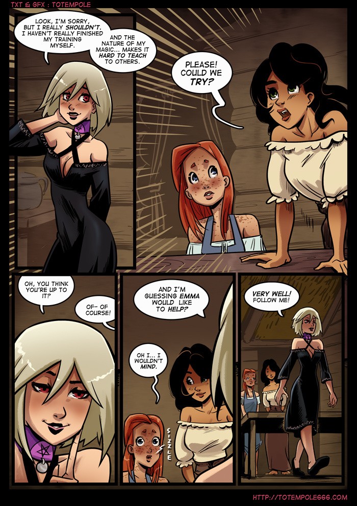 The Cummoner 13: The Apprentice porn comic picture 8