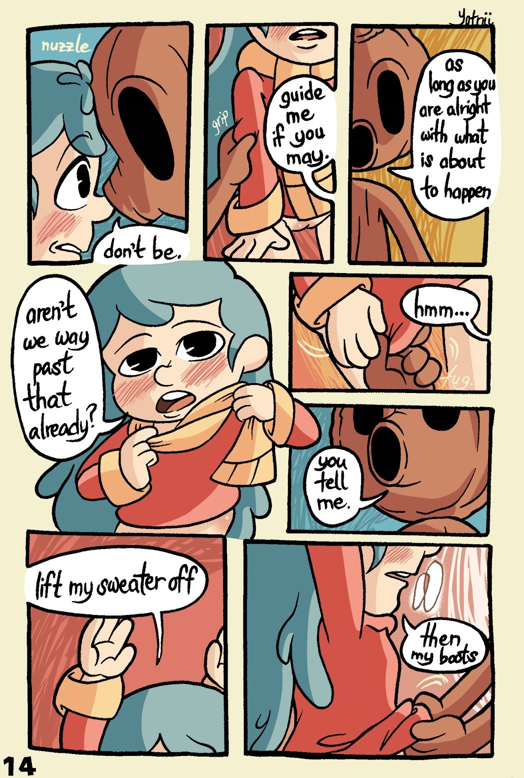 The girl in the wood porn comic picture 14